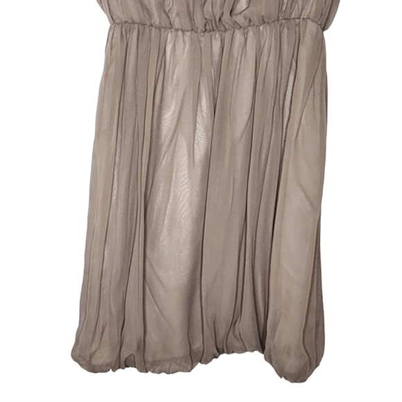 EMERGE short dress chiffon sleeveless formal dress size 10 - Picture 9 of 13